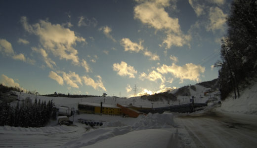 GoPro3 ゲレンデでのテスト撮影