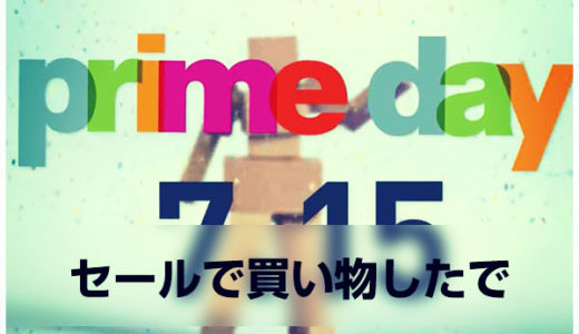 Amazonプライムセールでこんなもの買ったで